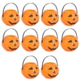 thumbnail image 1 of Trick Or Treat Candy Bucket,  Pumpkin Bucket Small Decorative Portable With Handle For  Party, 1 of 8