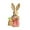 C, variant on EclipseJewels 14 Inch Easter Bunny Figurine, Lifelike Simulation Rabbit for Garden Decor, Farmhouse Spring Statue for Shopping Mall Shopping Mall Display,A