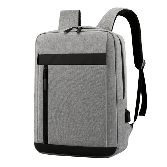 HLONK Business Backpack Waterproof Bag For Travel Flight Fits 15.6 Inch Laptop With USB Charging Port