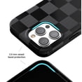 thumbnail image 3 of VELVET CAVIAR for iPhone 12 Pro Max Case Black Checkered - Compatible with MagSafe - Cute Protective Cases for Women for Women - Black Grey Checkerboard, 3 of 6
