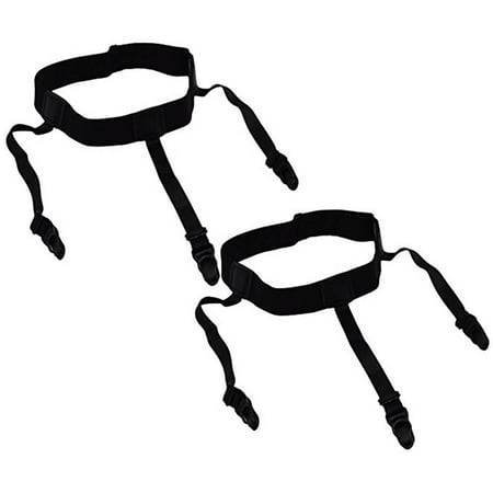 

Yohome 1 Pair Mens Adjustable Shirt Stay Garters Belt with Non-slip Locking