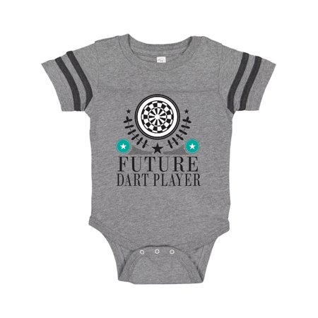 

Inktastic Future Dart Player Dart Board Gift Baby Boy or Baby Girl Bodysuit