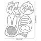 thumbnail image 3 of Metal Cutting Dies Easter Rabbit DIY Craft Carbon Steel Embossing Template Stencil Scrapbooking for Card Die Cuts Mold, 3 of 4