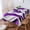 Purple, variant on Red White Moire Tablecloth Rectangle Table Cloth 52x70, Waterproof Outdoor Table Cloth Covers Decorative Table Protector, Modern Abstract Art Washable Table Cover for Kitchen Dinning Party