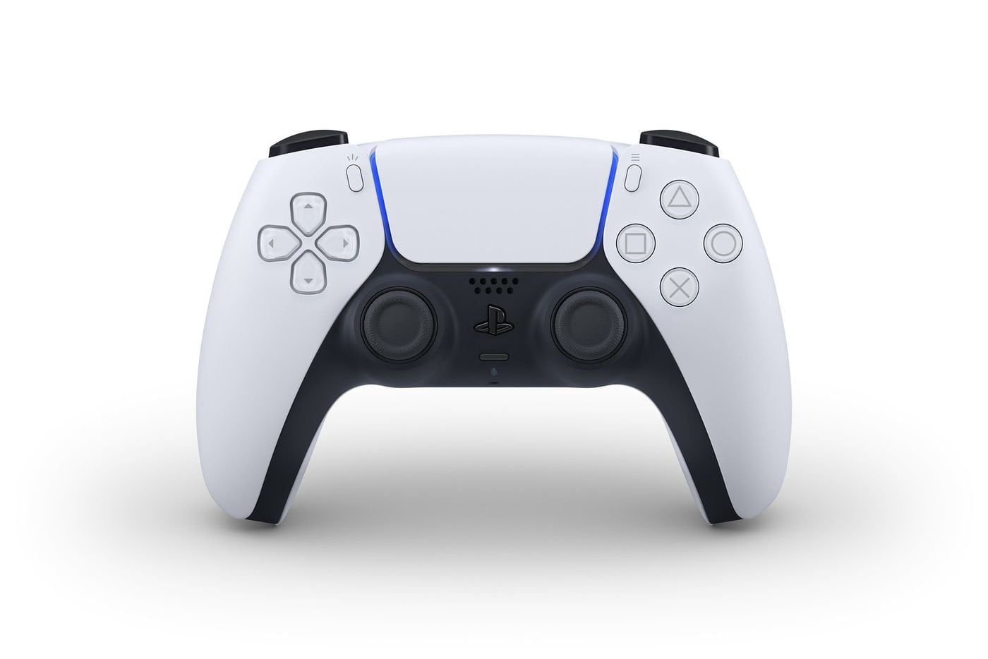 Restored Sony Playstation 5 PS5 Standard Game Console with 2 Retrofam Controllers, White (Refurbished)