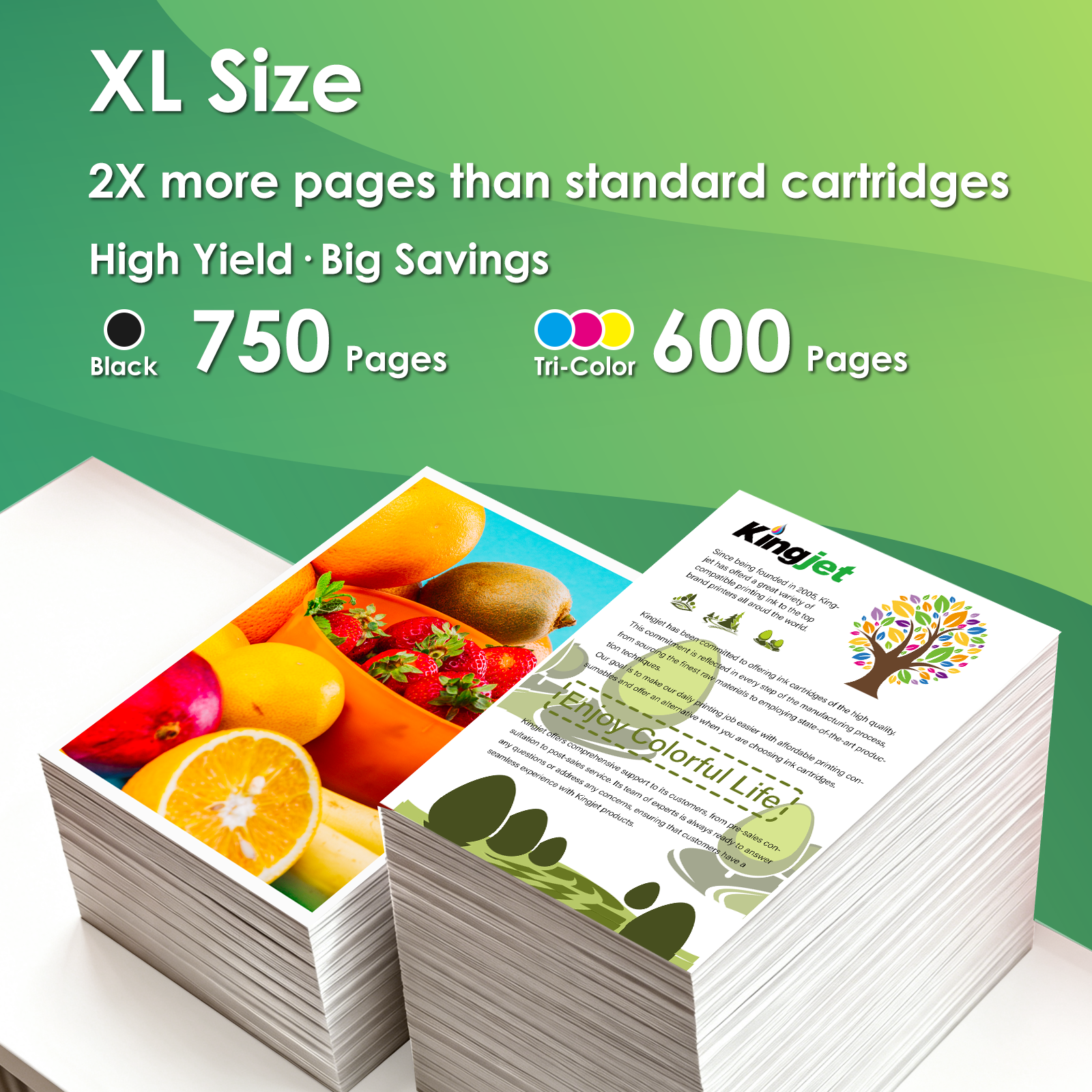Kingjet 67XL Ink Cartridges Combo Pack photo 4