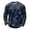 #A01-Dark Blue, variant on Mens Waffle Knit Long Sleeve Shirt Camo Crew Neck Sweatshirts Lightweight Casual Pullover Sweater Winter Fall Big and Tall Men's Top
