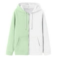 thumbnail image 3 of Cilsoka Hoodies for Women Y2k Womens Zip up Sweatshirt Hoodie Crop Sweatshirts for Women Pack Cute Tops for Women Going out Fall Winter My Orders past Orders, 3 of 4