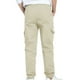 thumbnail image 5 of Cowsor 2PC Boys Cargo Sweatpants Casual Hiking Pants Joggers Athletic Trousers Cotton Loose Straight Pants for Men, 5 of 6