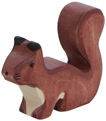 squirrel wooden train set