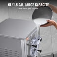 thumbnail image 3 of VEVOR Heladera para Uso Comercial, Produce 18 Litros por Hora, 1780W, Ofrece Un Solo Sabor, Equipada con Ruedas, Cilindro Inoxidable de 6L, Pantalla LED, Función de Preenfriamiento y Limpieza Automáti, 3 of 5