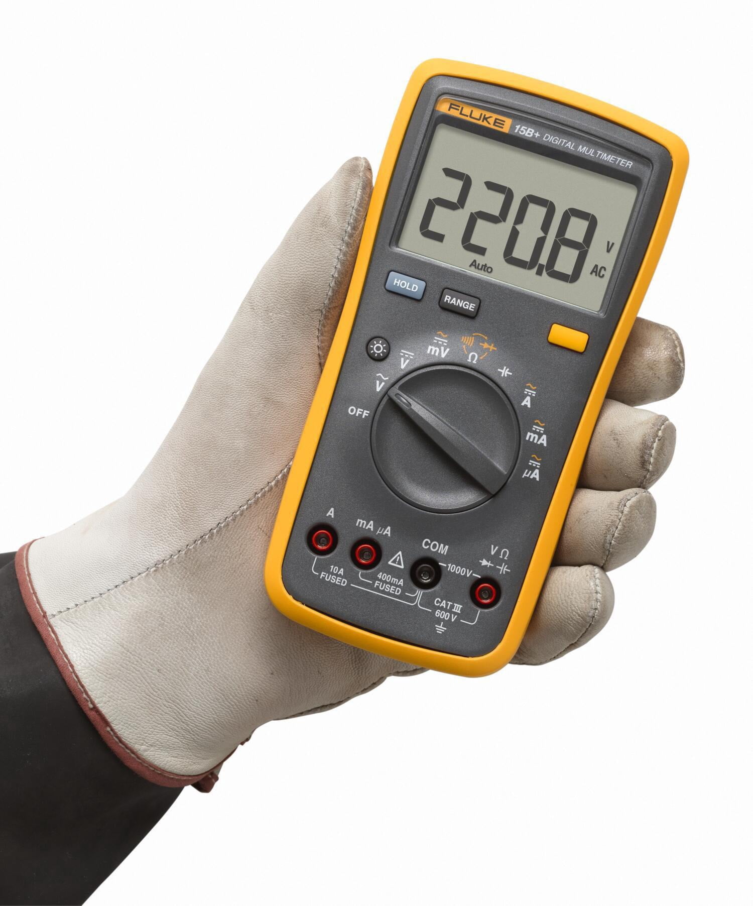 Fluke 15B+ 1000 V LCD Multimeter