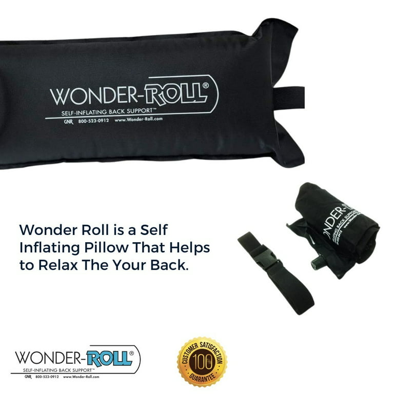 GNR Health Systems, Wonder-Roll Self Inflating Travel Lumbar Pillow