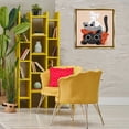 thumbnail image 2 of Stupell Industries Stacked Cats Pile Animals Painting Gold Floater Framed Canvas Art Print Wall Art, 25 x 25, 2 of 9