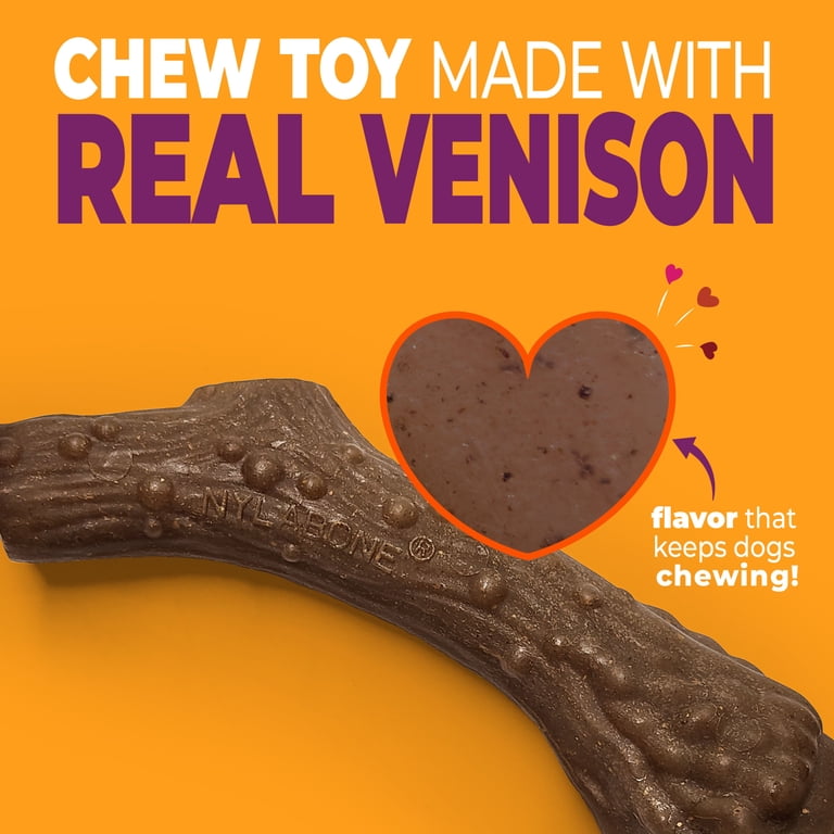 Nylabone Strong Chew Antler, Medium Venison photo 2