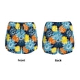 thumbnail image 5 of Lsque Sunflowers Printed Women's Running Shorts with Liner Pockets,Elastic Quick Dry Workout Athletic Gym Yoga Shorts,Womens High Waist Shorts-X-Large, 5 of 9