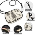 thumbnail image 3 of FORMRS Mini Crossbody Bag for Women Adjustable Rope Shoulder Casual Phone Purse, Black Deer, 3 of 7
