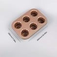 thumbnail image 3 of Molde Para Hornear Muffins Firme Bandeja Para Hornear Muffins Antiadherente Molde Para Hornear Hornear Muffins Segura Placa Para Hornear Antiadherente Para El Hogar Pastel De Cocina Speravity HA012746-00, 3 of 7
