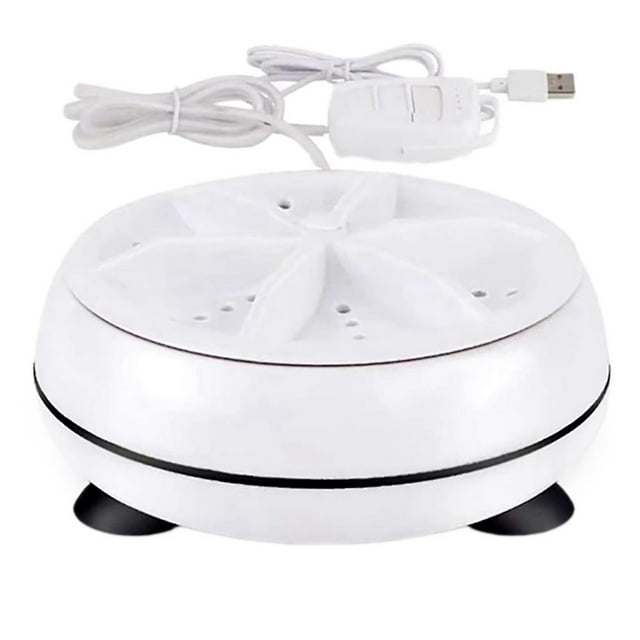 3 In 1 Mini Washing Machine Portable Ultrasonic Dishwasher With Usb Powered For Personal Laundry Camping Rv Trip Eu Plug