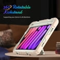 thumbnail image 3 of navor Rugged Cover Compatible with iPad Mini 6 (2021), Rotatable Kickstand Shoulder & Hand Strap Shockproof Heavy Duty Protective Case, 3 of 9