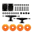 thumbnail image 1 of S SERENABLE Accessoires Professionnels pour Planches à Roulettes Roues de Longboard Coussinets Rehausseur Entretoises Extérieur Roues Orange, 1 of 9