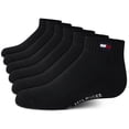 thumbnail image 1 of Calcetines deportivos Tommy Hilfiger Performance Cushion para niños negros, 1 of 6