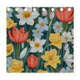 thumbnail image 5 of Colorful Flowers Blackout Curtains for Living Room Bedroom 55W x 54L Insulated Window Drapes 2 Panels, 5 of 5