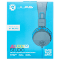 thumbnail image 7 of JLab JBuddies Studio On-Ear Kids Wired Headphones, Grey/Blue, Studio Volume Safe, Volume Limiter, Folding, Adjustable, Noise Isolation, with Mic, 7 of 7