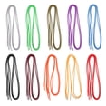 thumbnail image 4 of S SERENABLE Lacets Ronds Athlétiques pour Espadrilles Sport Course Chaussure Noir, 4 of 9
