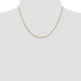 thumbnail image 2 of Real 14kt Yellow Gold 1.4mm Forzantine Cable Chain; 18 inch; Lobster Clasp; for Adults and Teens; for Women and Men, 2 of 5