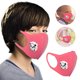 thumbnail image 4 of Mufla bucal de esponja para niños, mufla bucal gruesa para exteriores con válvula, 10 Uds. (rosa), 4 of 8