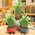 thumbnail image 1 of Lifelike Plush Fortune Tree Toy Stuffed Pine Bearded Trees Bamboo Potted Plant Decor Desk Window Decoration Gift For Home Kids, 1 of 5