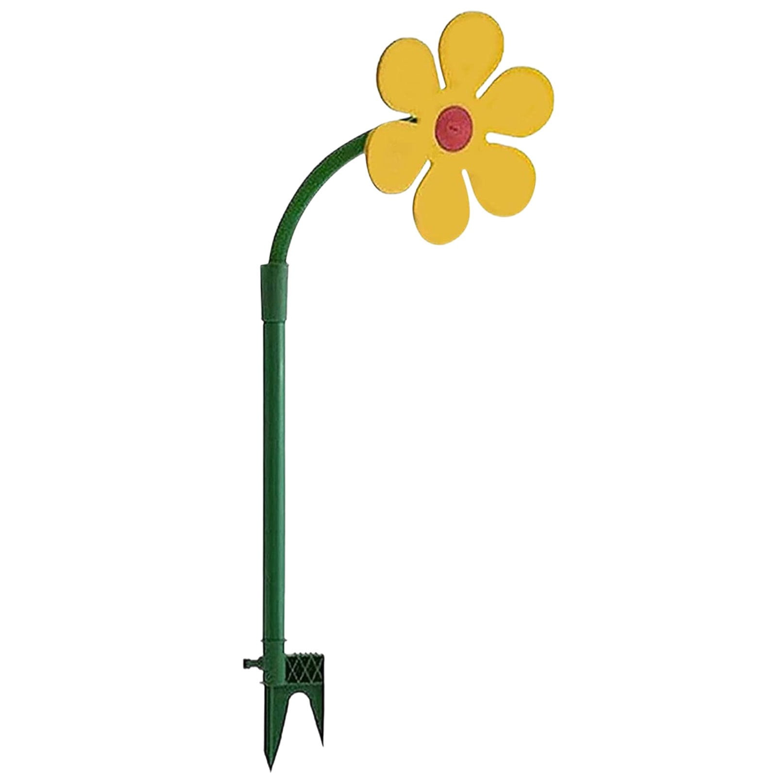 Crazy Daisy Sprinkler, 360° Rotating Dancing Flower Water Sprinkler for Kids & Dogs, Funny Sunflower Lawn Sprinkler for Yard Garden Outdoor Play