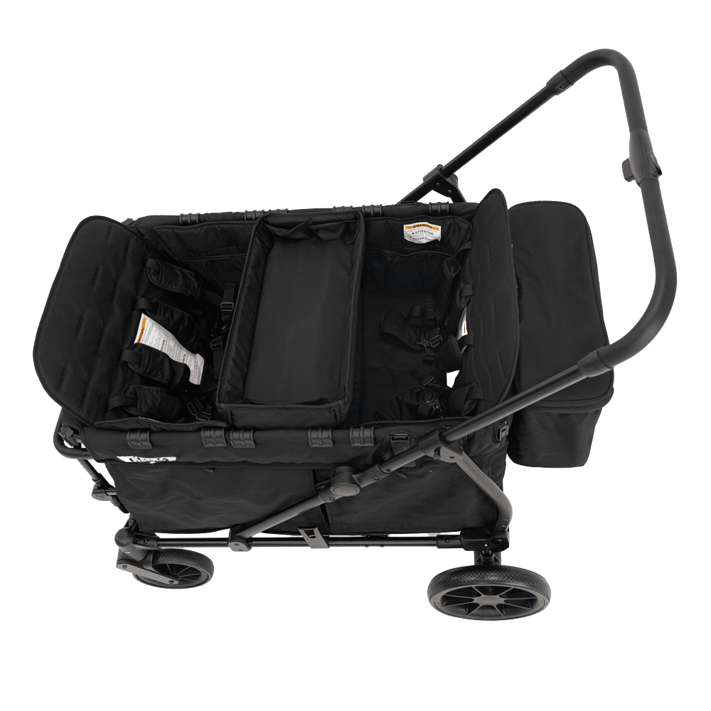 Keenz VIVA 2-Passenger Stroller Wagon – Compact Power for City Life | Black