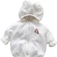 thumbnail image 5 of Ropa de verano para bebé, protección solar, ligera, fina, manga larga, aire acondicionado, transpirable, chaqueta de salida, sombrero, traje de escalada integrado, 5 of 5