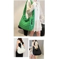 thumbnail image 3 of JUYGO Puffer Tote Bag Women Quilted Crossbody Bag Large Shoulder Puffy Summer Beach Purse Cloud Bubble Gym Pleat Pad, 3 of 7