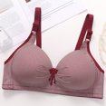 thumbnail image 3 of Wdfiry Women's Bras Plus Size Wirefree Full Coverage Comfort Underwear Breathable Seamless Push Up Everyday Bra, 3 of 9