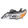 thumbnail image 5 of CAPA For 13-15 RDX Front Headlight Headlamp Halogen Head Light w/Bulb SET PAIR, 5 of 5