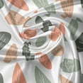 thumbnail image 5 of Ambesonne Salmon Valance Pack of 2, Rhythmic Autumnal Leaves, 54"X12", Salmon Multicolor, 5 of 5