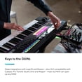 thumbnail image 3 of Novation 61SL MkIII, Driver de Teclado Equipado con Midi y CV de 61 Teclas con secuenciador de 8 Pis, 3 of 7