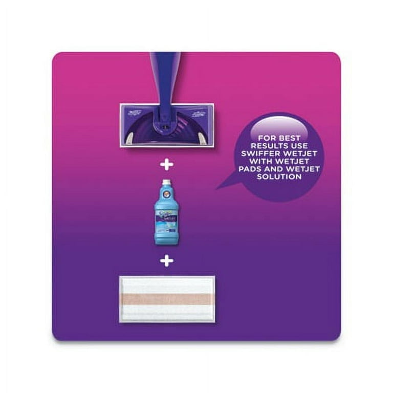 WEST. ウェッシャーツ!!!!!!! 紫 Swiffer WetJet Cleaning Solution Refill, Blossom Breeze, 1.25L