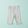 thumbnail image 5 of Aofany Cotton Bike Shorts for Girls 3-11 Years Elastic Waist Short Leggings Summer Clothes Under Dress Soft Knee-length Shorts, 5 of 5