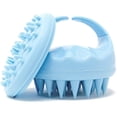 thumbnail image 1 of Masajeador capilar con cerdas de silicona suave para una exfoliación delicada y accesorio de cepillo para champú 2 en 1., 1 of 5