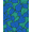 Blue, Pattern 4, variant on ODIKA 4' x 6' Machine Washable Non-Slip Area Rug, Tropical Leaf High Traffic Rug, Blue, 416940