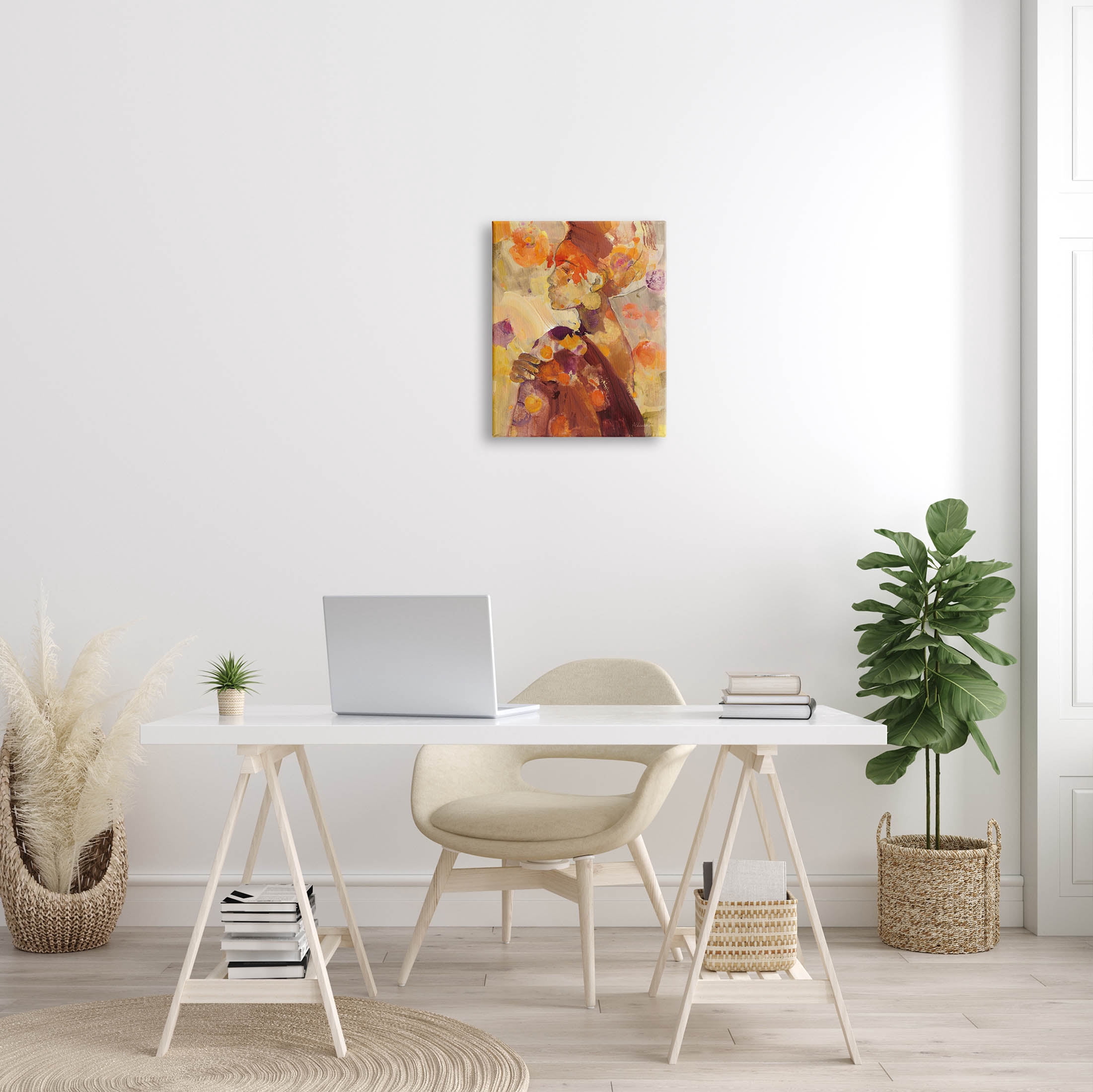 Stupell Industries Celebrate Beauty Modern Composition Painting Gallery Wrapped Canvas Print Wall Art, Design by Albena Hristova