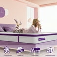 Serweet Queen Size 12 Inch Gel Memory Foam Hybrid Mattress, Ultra