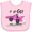 AD-Pink, variant on Inktastic Go Go Go Pink Racing Car Boys or Girls Baby Bib