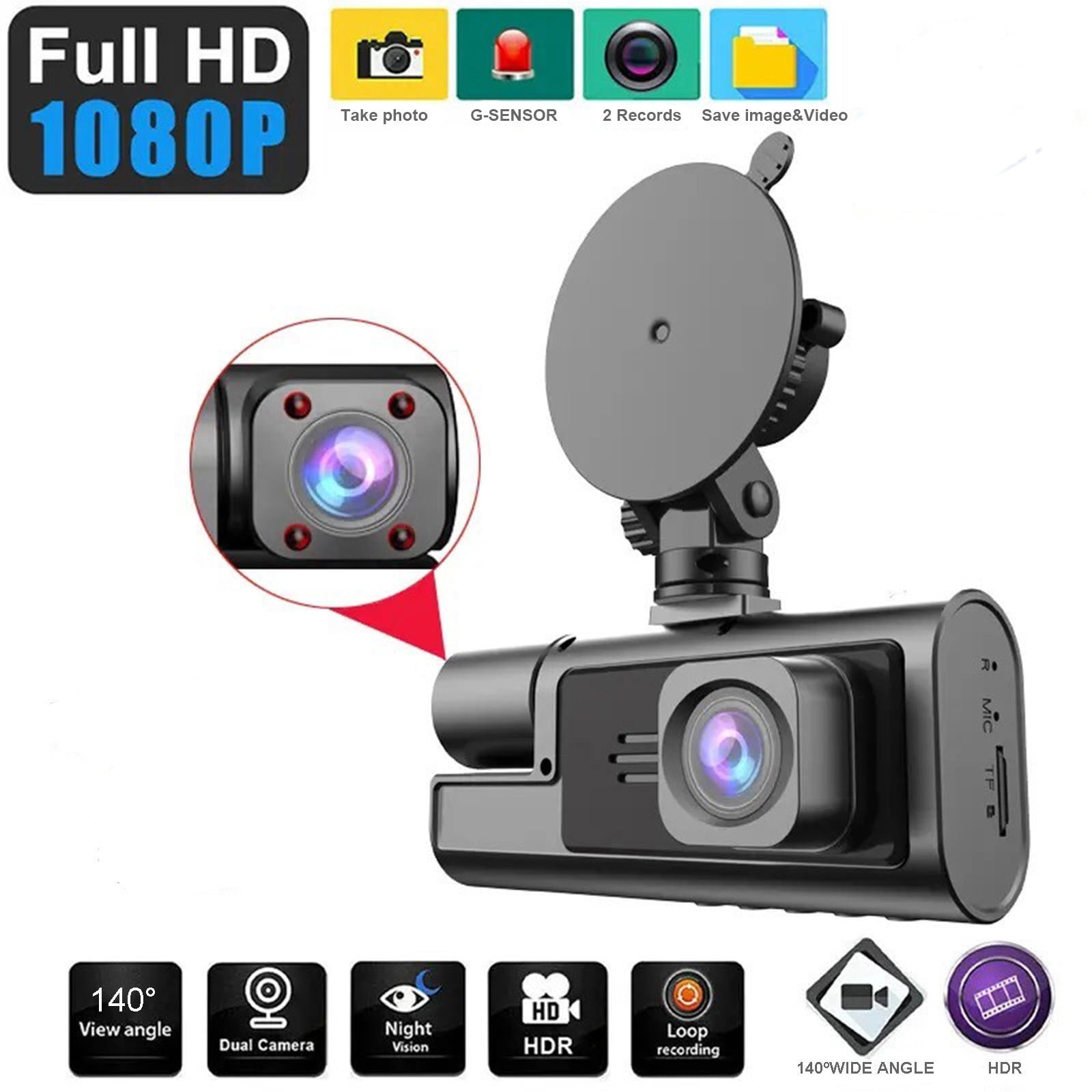 Dash Cam 1080P FHD Front Dash Camera for Cars, Dashcam with 140