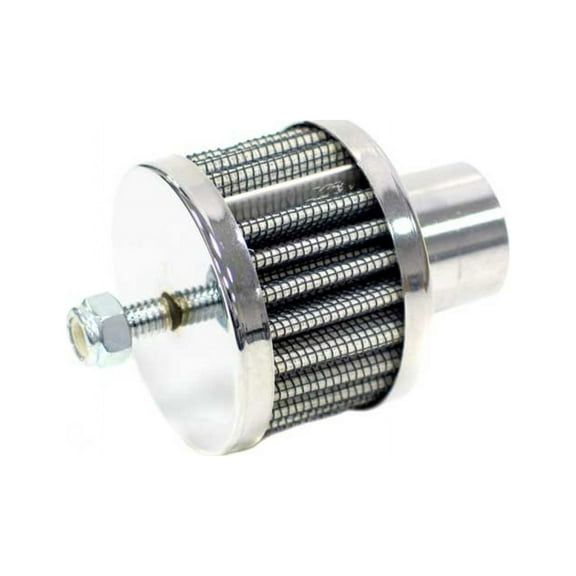 K&N Vent Air Filter/ Breather: High Performance, Premium, Washable, Replacement Engine Filter: Filter Height: 1.5 In, Flange Length: 1 In, Shape: Breather, 62-1130