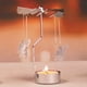 thumbnail image 2 of Candelero giratorio giratorio con luz de té, candelabro de metal para decoración del hogar de Navidad, candelabro de metal sidaley JJ8918-02B, 2 of 3